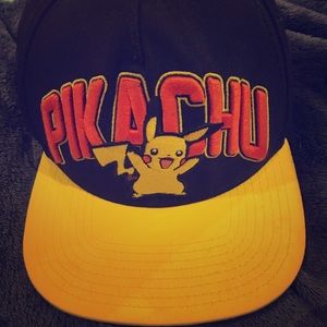 Pikachu adjustable flatbill